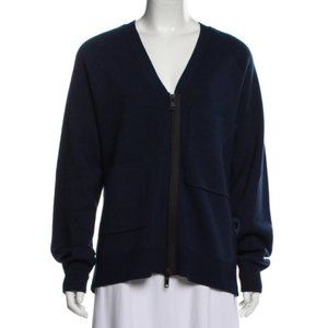 Tibi Zip Sweater Jacket